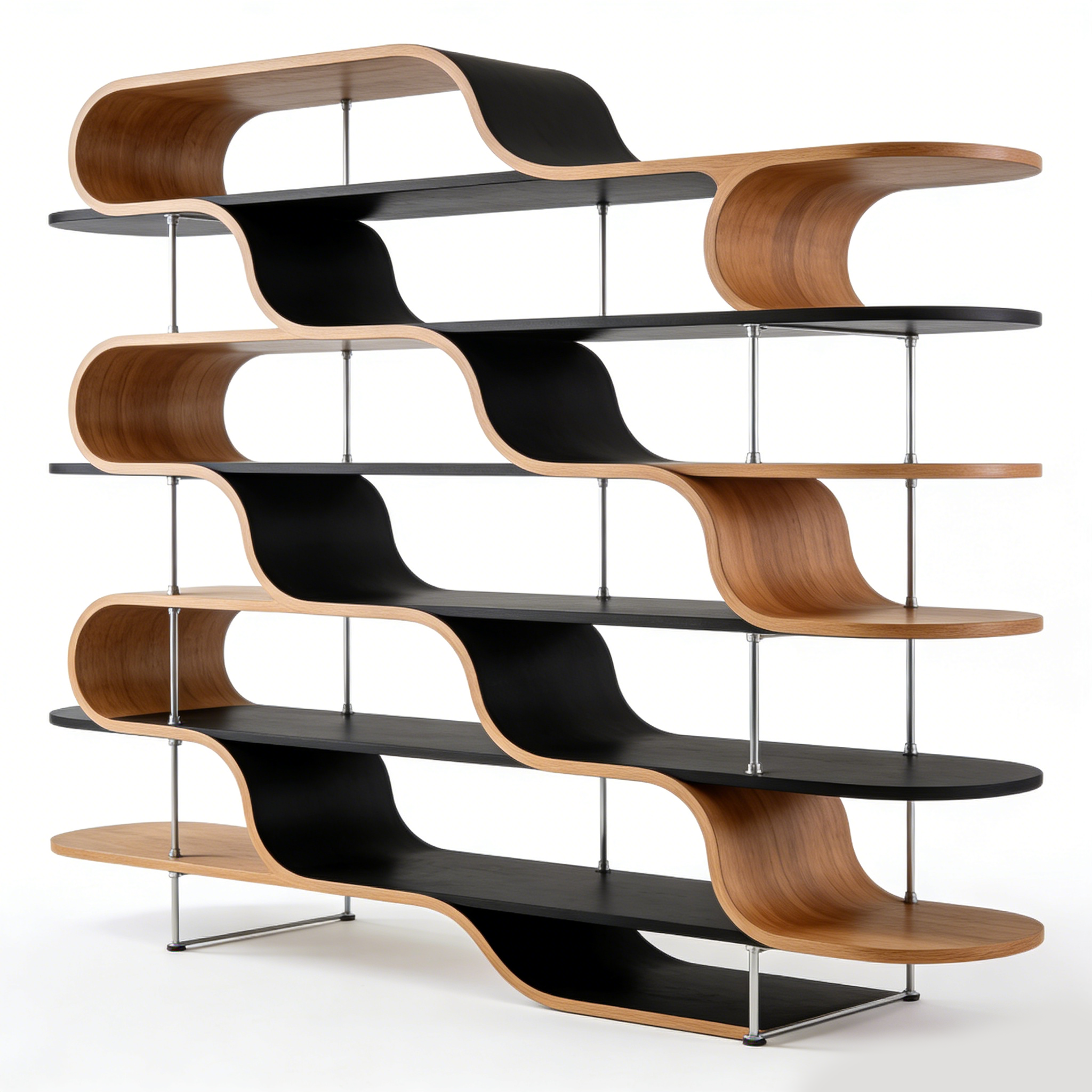 Wave Design Display Shelf