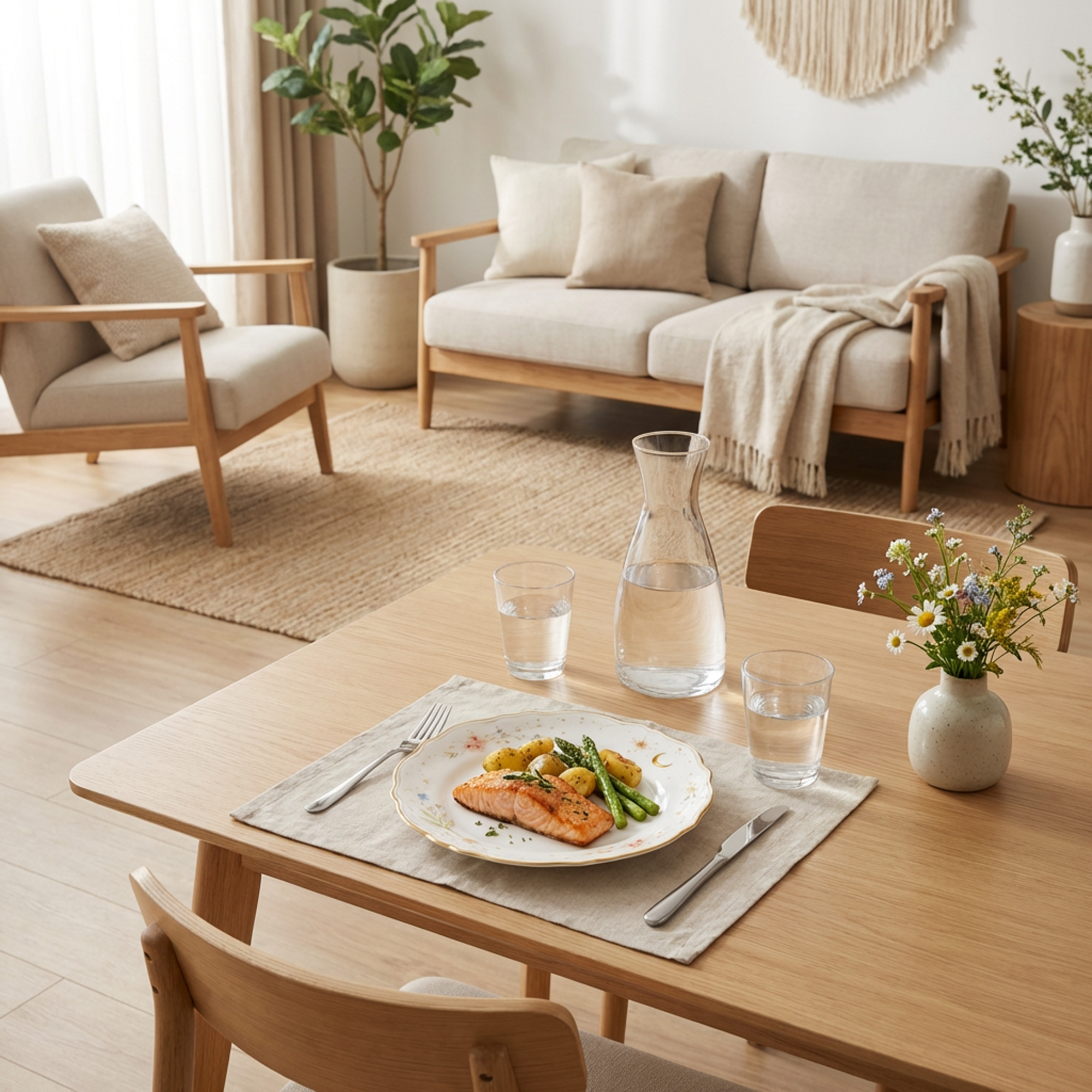 Scalloped Gold Rim Dessert Plate